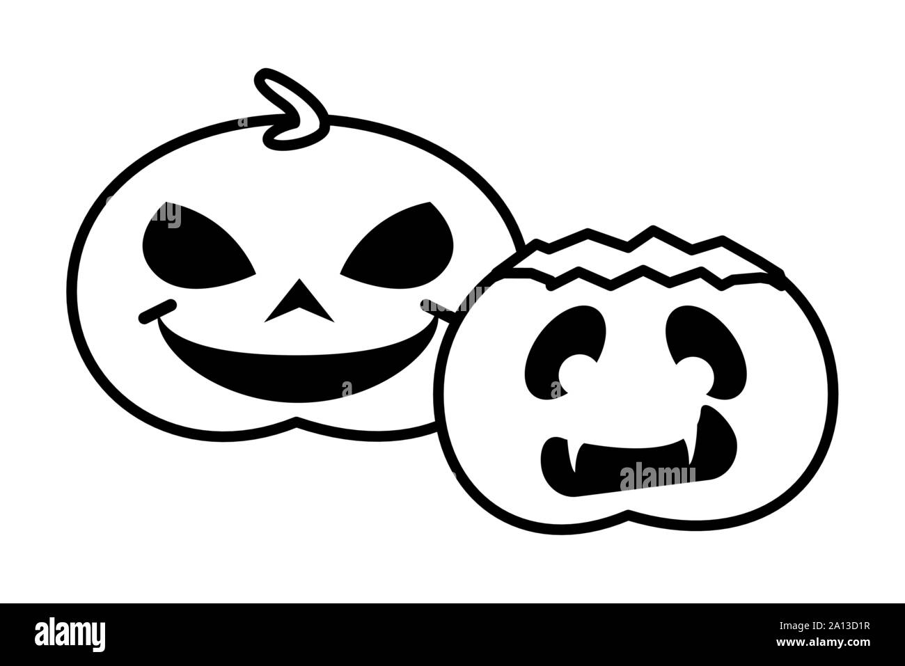 Various pumpkins Black and White Stock Photos & Images - Alamy