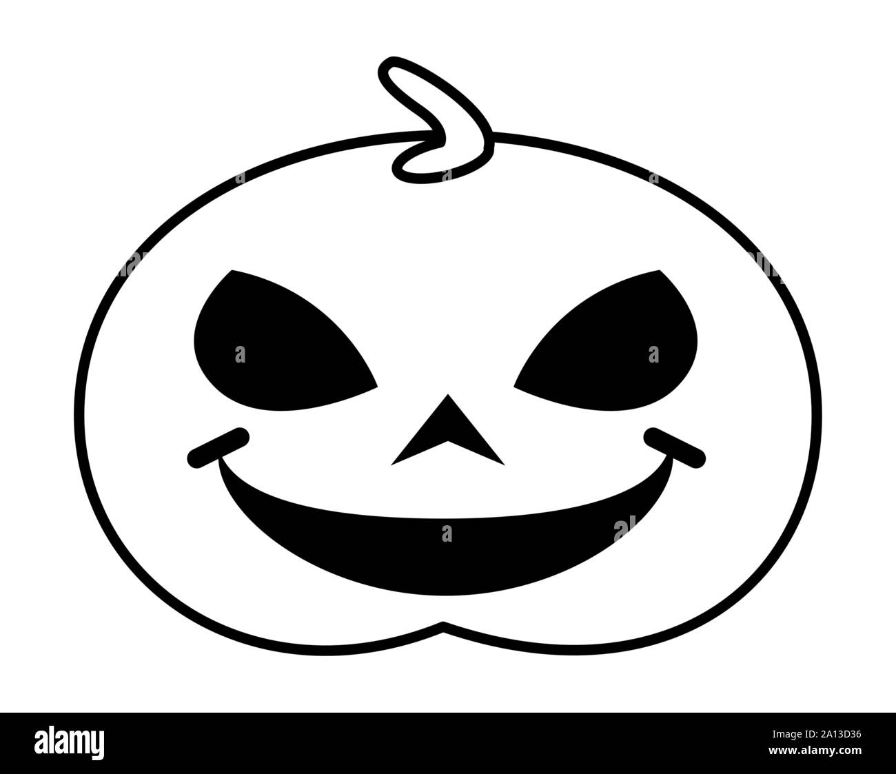 halloween pumpkin with face icon Stock Vector Image & Art - Alamy