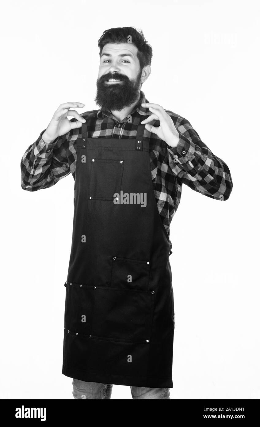 Everything is OK. Grill cook or barber expressing ok to meal or