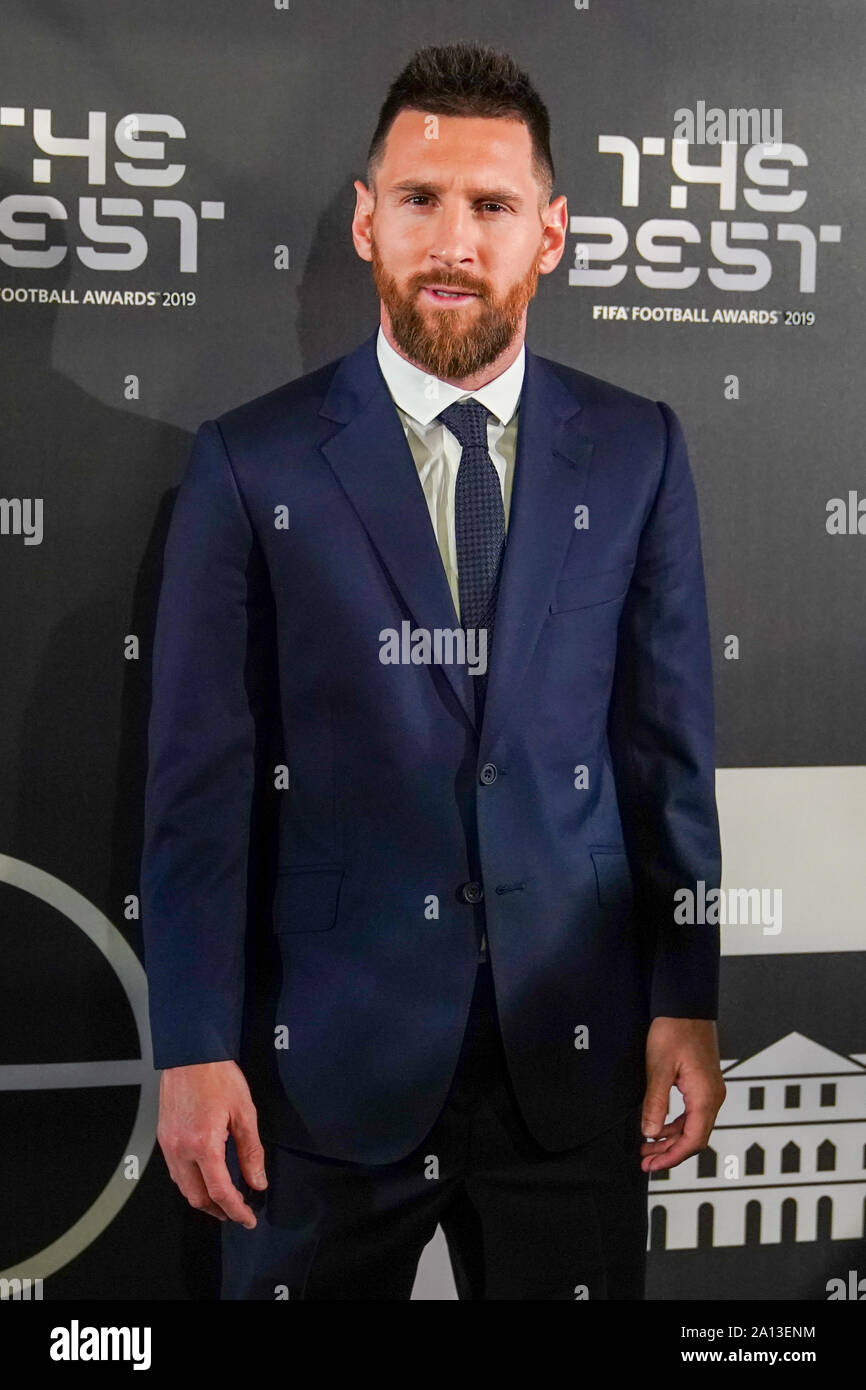 Milan, Italy. 23rd Sep 2019. Lionel Messi - player from FC