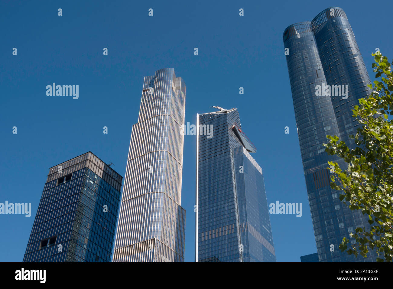Hudson Yards Seen from the High Line, NYc, USA Stock Photo Alamy