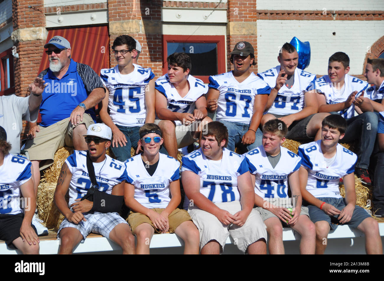 Emmett High School Huskies football team in Emmett Cherry Festival