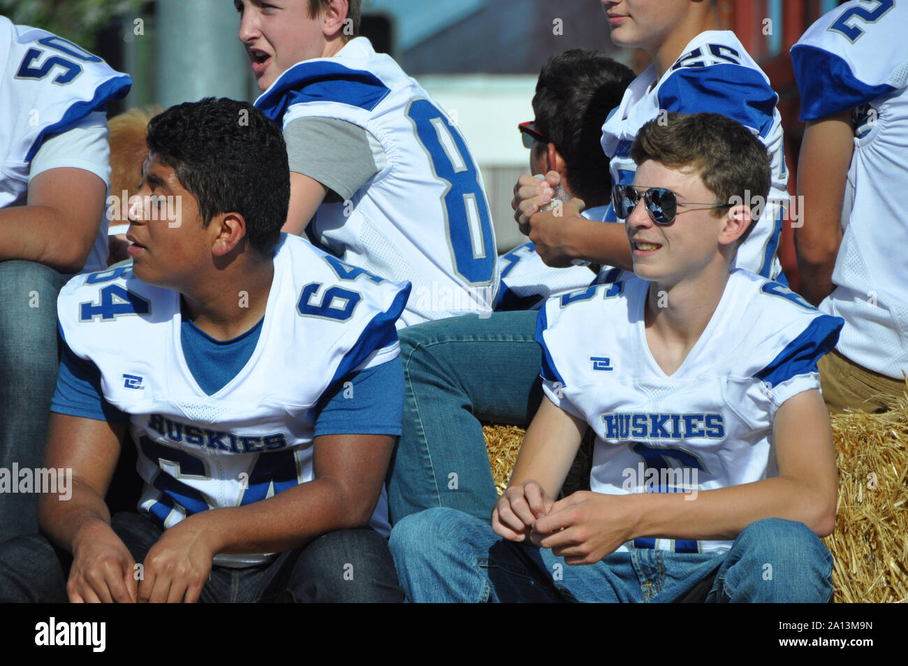 Emmett High School Huskies football team in Emmett Cherry Festival