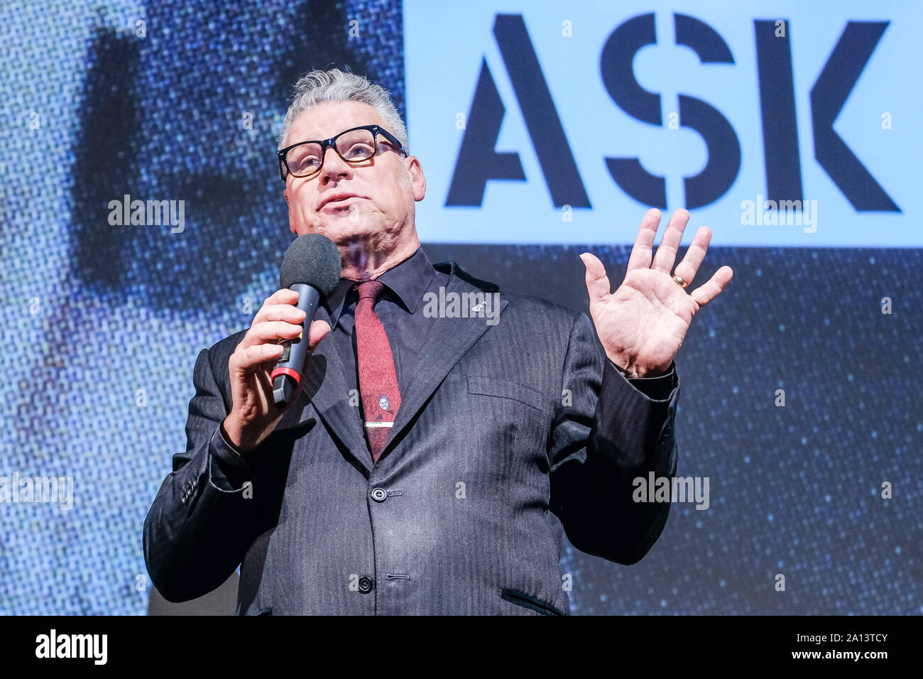 BFI Southbank, London, UK. 23rd Sep, 2019. Mark Kermode on stage at