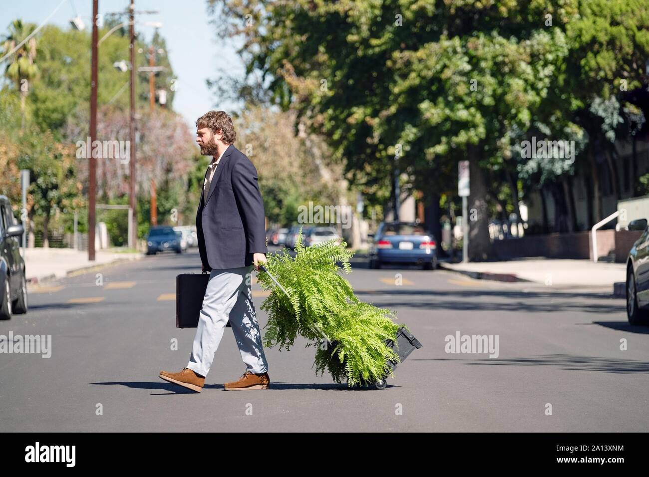 BETWEEN TWO FERNS THE MOVIE, Zach Galifianakis, 2019. ph Adam Rose