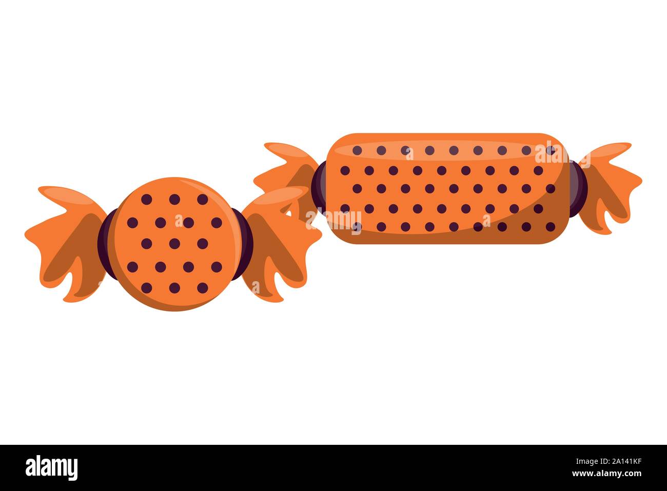 halloween sweet candies isolated icon Stock Vector Image & Art - Alamy