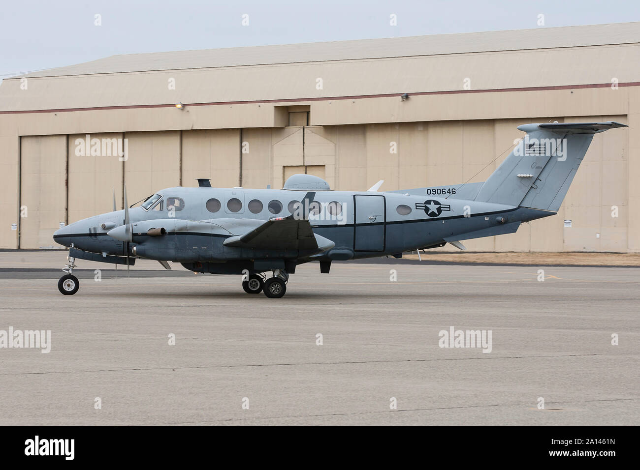 A MC12W Liberty at Beale Air Force Base, California Stock Photo Alamy