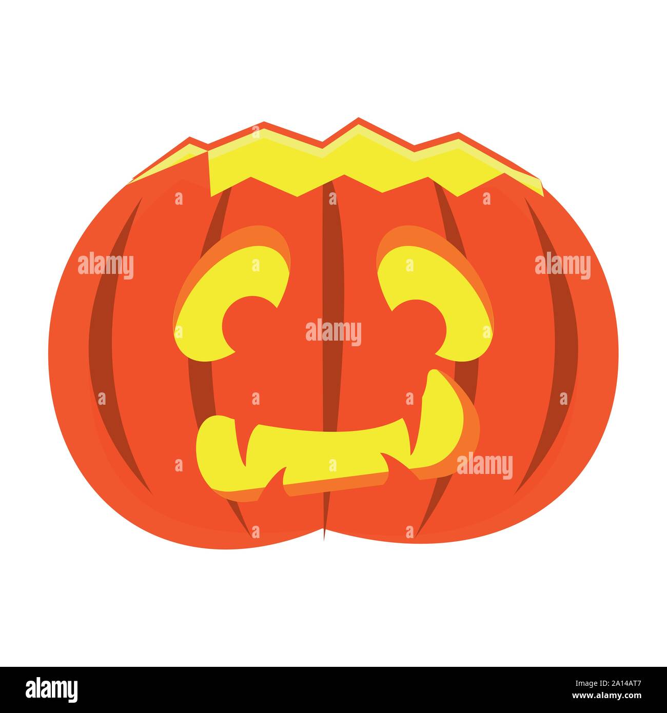 halloween pumpkin with face icon Stock Vector Image & Art - Alamy