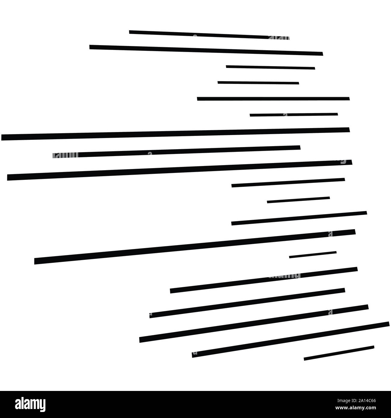 3D Abstract lines. Dynamic straight burst lines in perspective. Radial