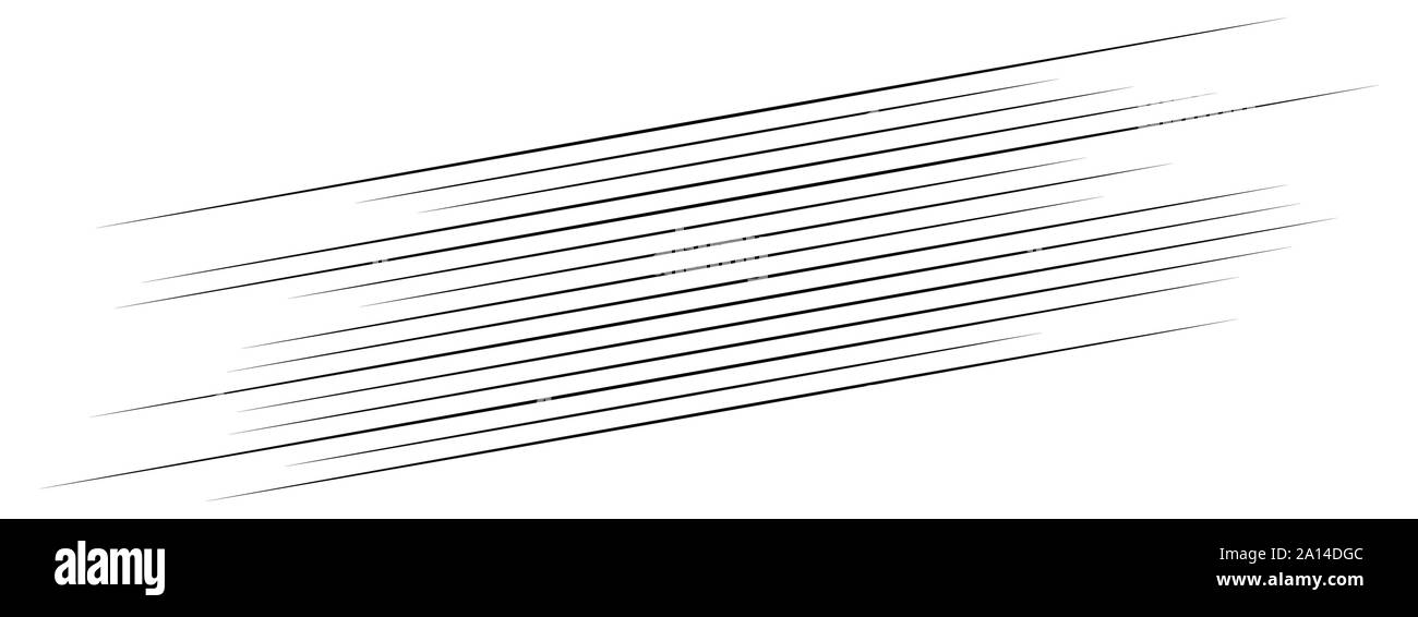 3D Abstract lines. Dynamic straight burst lines in perspective. Radial