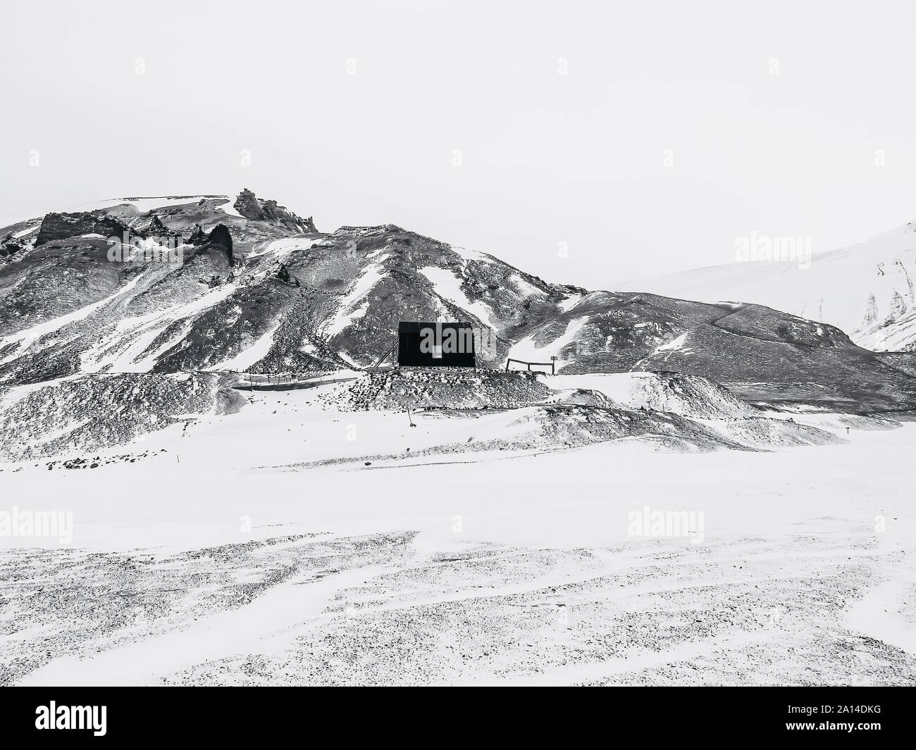 Nordenskjold Hut on Snow Hill Island, Antarctica, used for the Swedish South Polar Expedition from 1901-04. Stock Photo