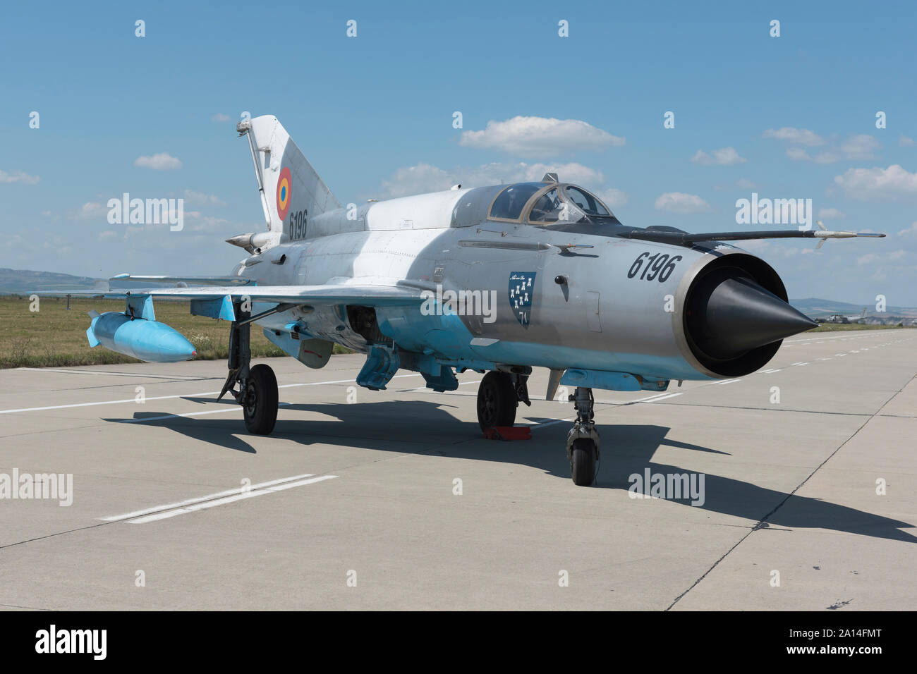 Romanian Air Force MiG-21 Lancer at Campia Turzii Air Base, Romania Stock  Photo - Alamy