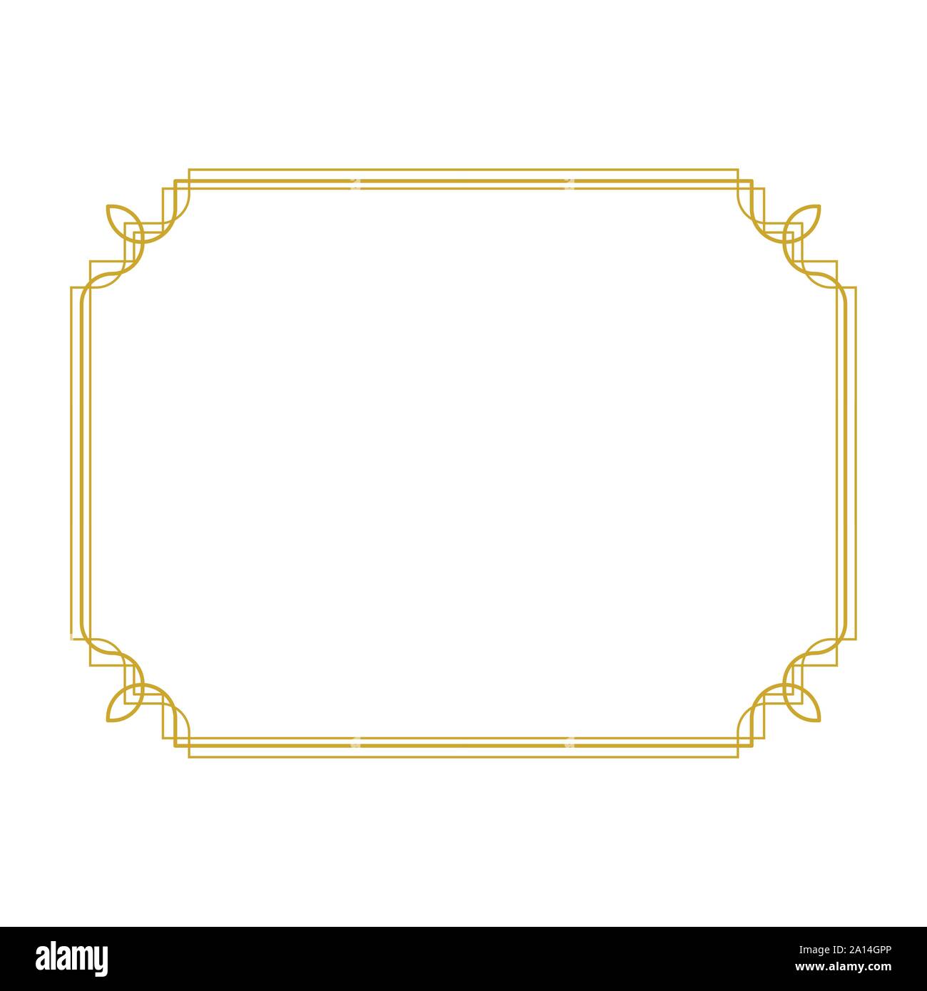 Border vector illustration design template Stock Vector Image & Art - Alamy