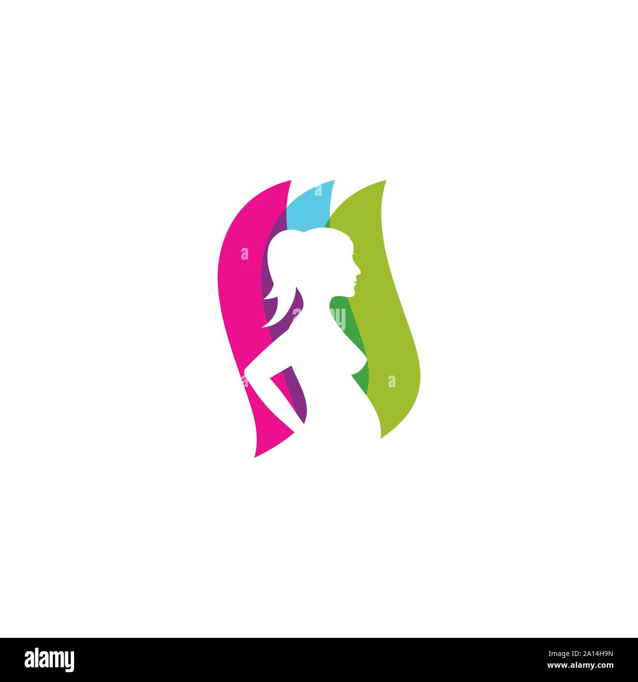 Pregnant vector icon illustration design template Stock Vector Image ...