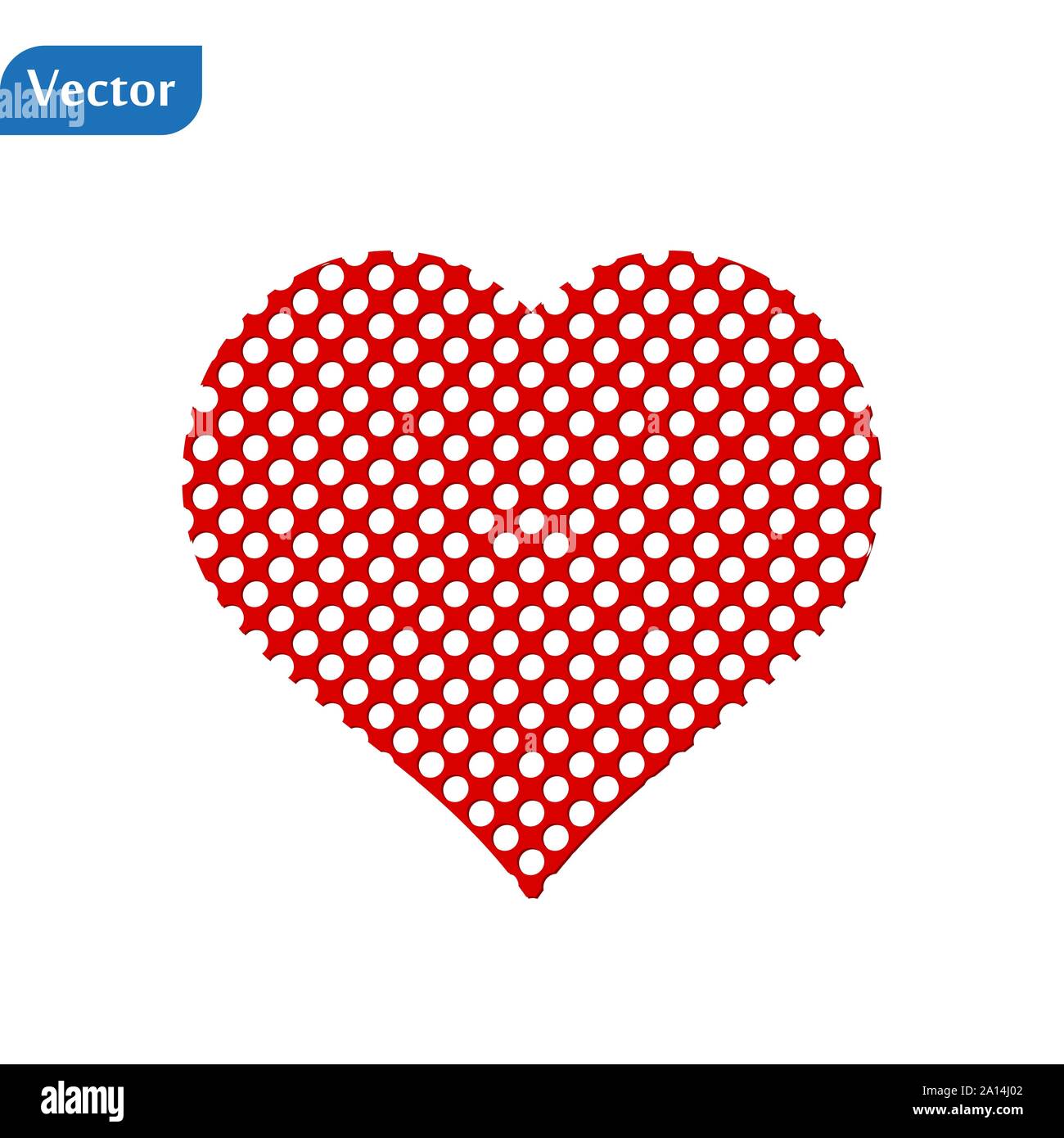 Heart Icon Vector. Love symbol. Valentine s Day sign, emblem isolated ...