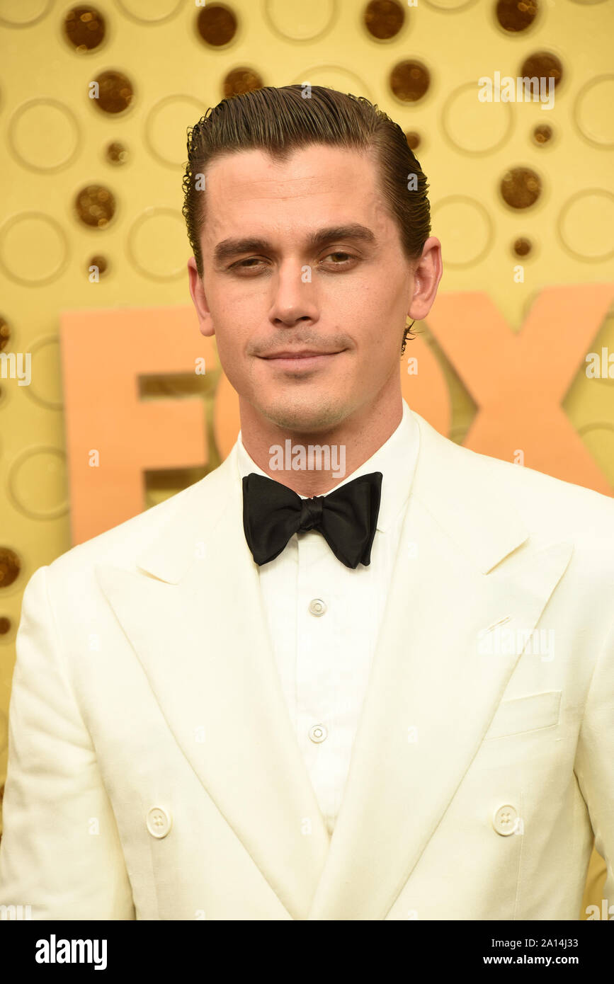 September 22, 2019, Los Angeles, CA, USA: LOS ANGELES - SEP 22:  Antoni Porowski at the Primetime Emmy Awards - Arrivals at the Microsoft Theater on September 22, 2019 in Los Angeles, CA (Credit Image: © Kay Blake/ZUMA Wire) Stock Photo