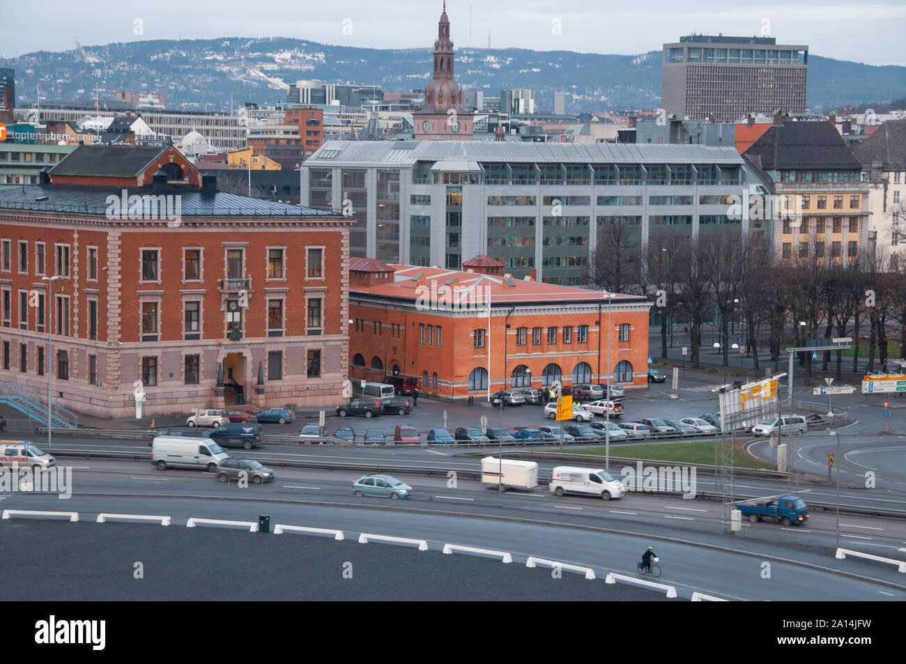Oslo, Norway November 12 2009 Outside view from the Opera house of Oslo Stock Photo Alamy