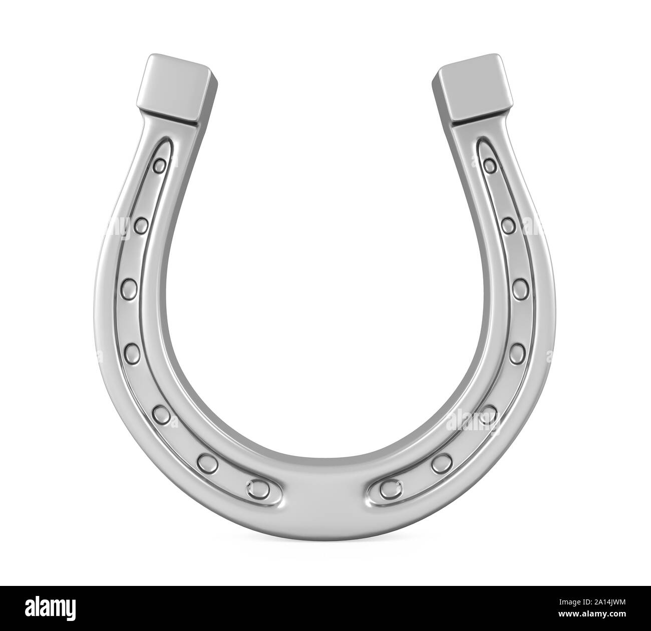 Lucky horseshoe isolated Black and White Stock Photos & Images Alamy