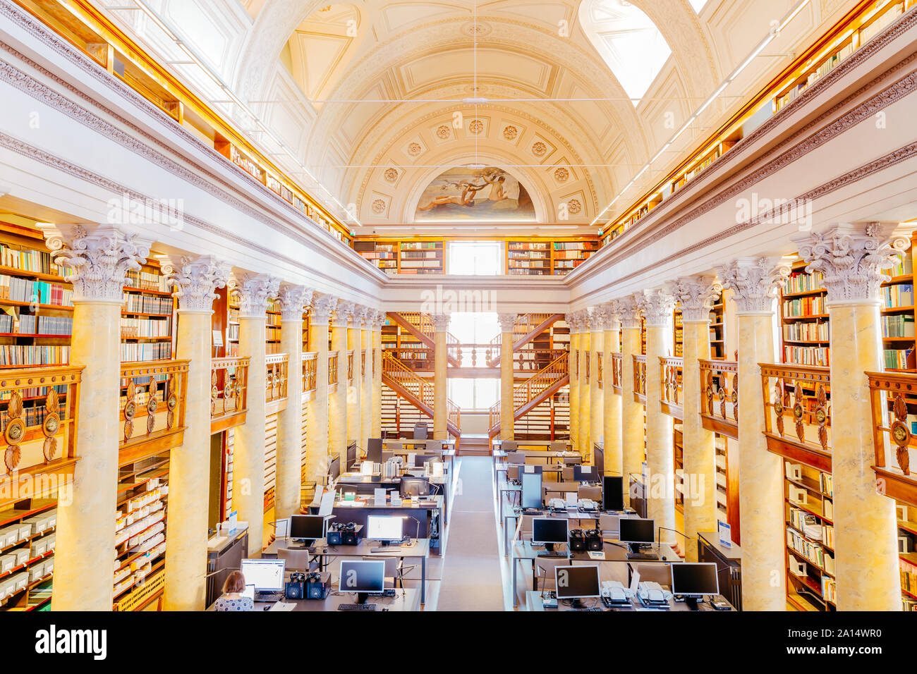 Helsinki Finland September 19th 2019 National Library of Finland