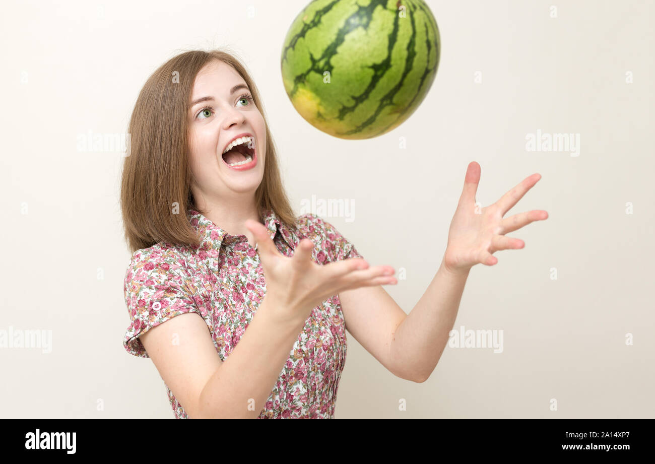 Throwing Up Watermelon