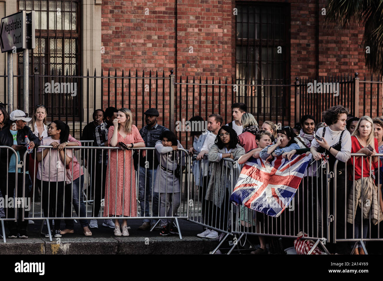 British royal couple Prince Harry and Meghan Markle, the Duke and