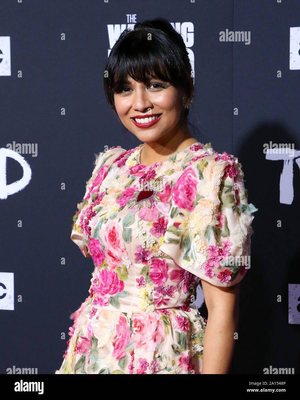 September 23 19 Hollywood California U S Hollywood California U S Karen David Attends The Premiere Of The Walking Dead Season Ten Credit Image C Alexander Seyum Zuma Wire Stock Photo Alamy