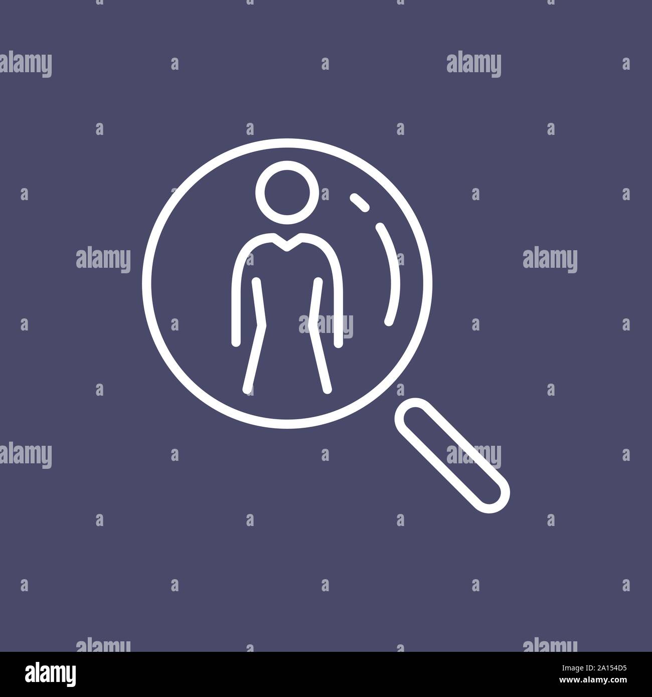 Employee icon. Recruitment sign. Headhunting. We are hiring symbol ...