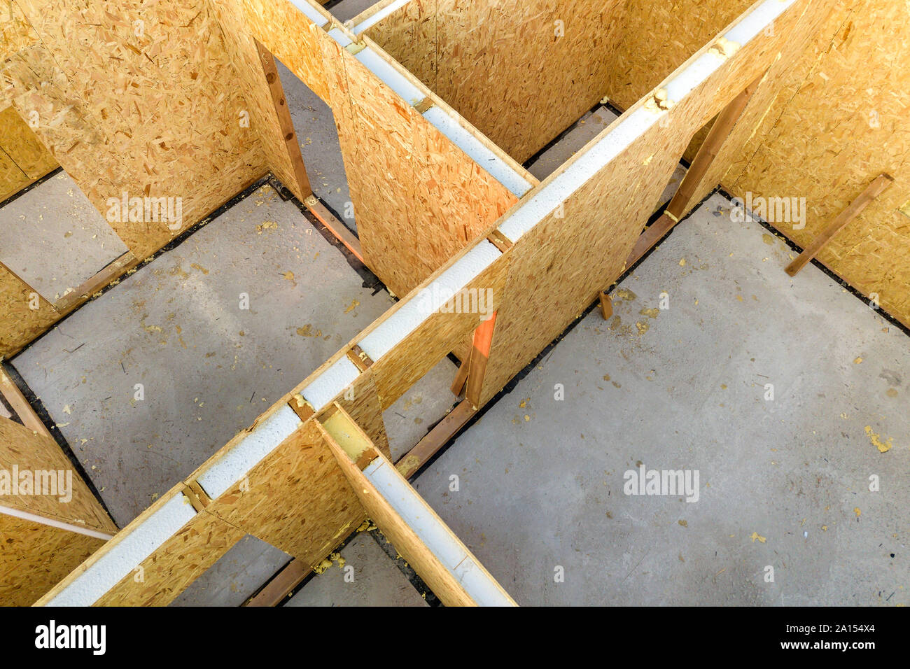 Styrofoam Insulated Building Panel