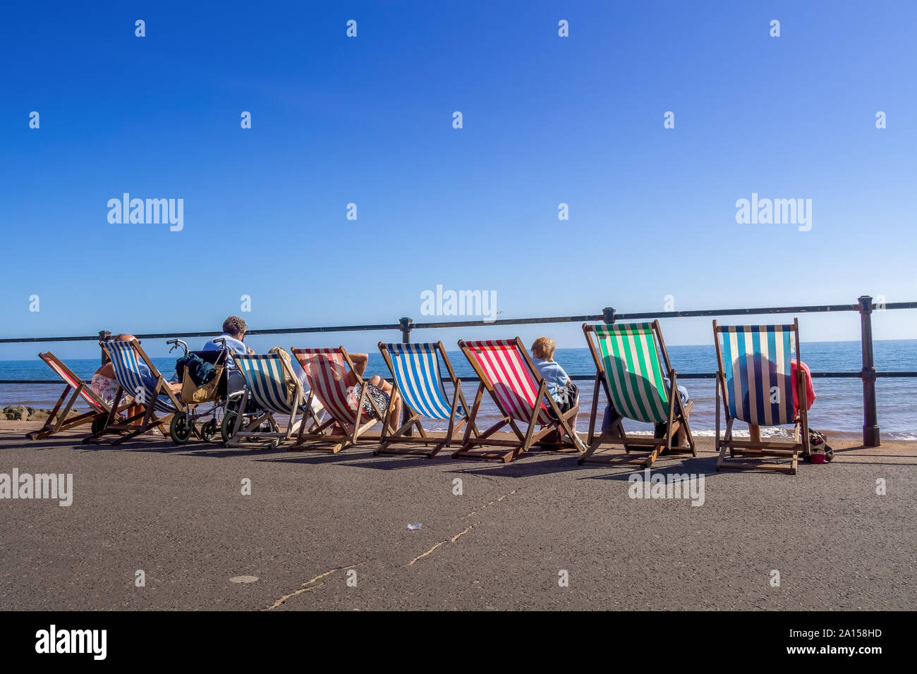 Promenade deck chairs hi-res stock photography and images - Alamy