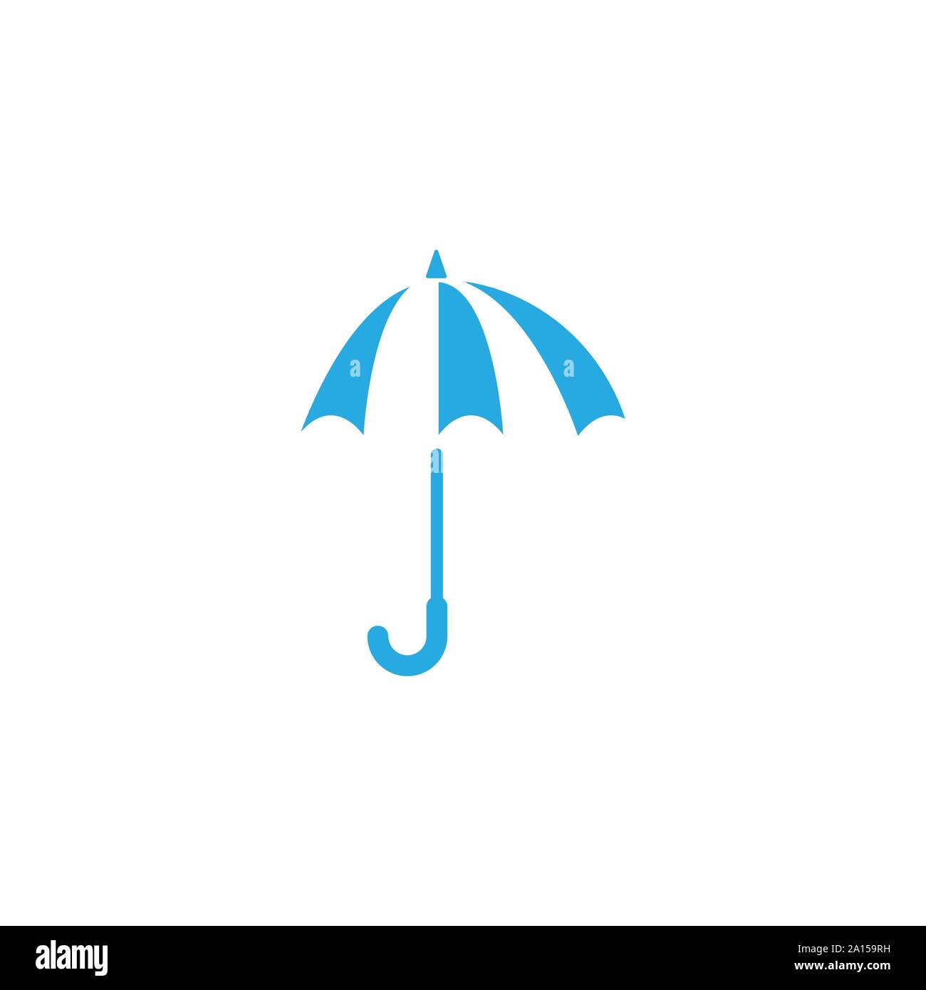 Umbrella graphic design template vector isolated illustration Stock