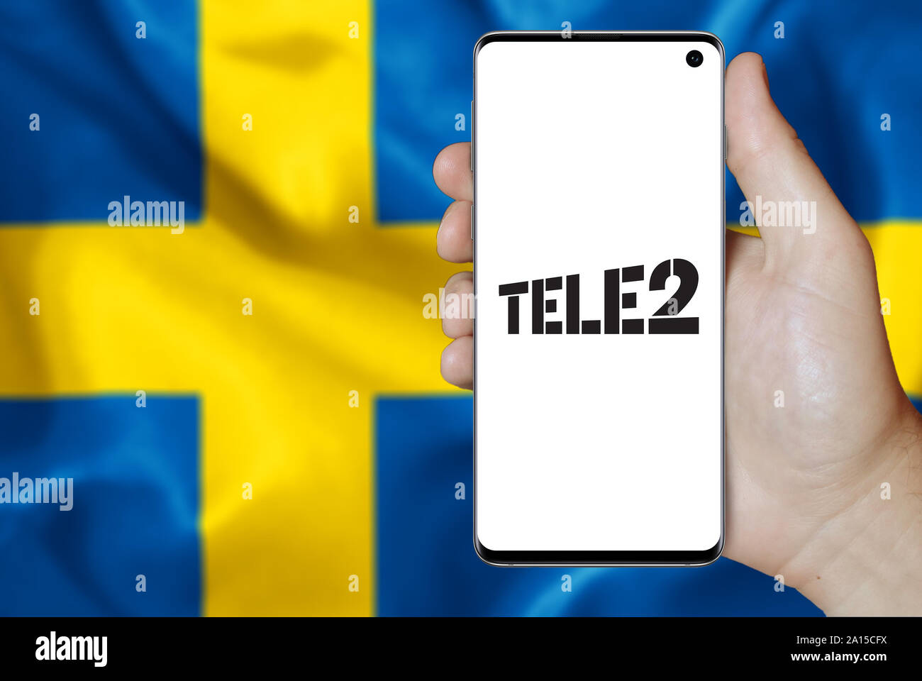 Tele2 logo hi-res stock photography and images - Alamy