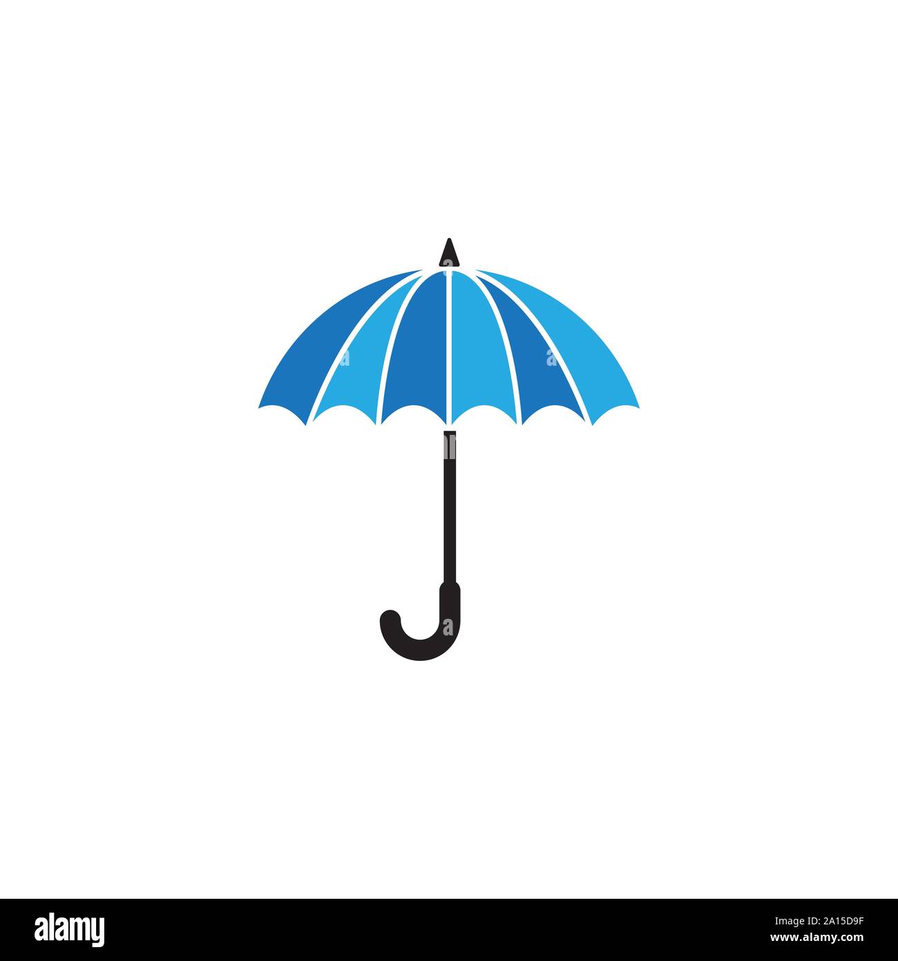 Umbrella graphic design template vector isolated illustration Stock