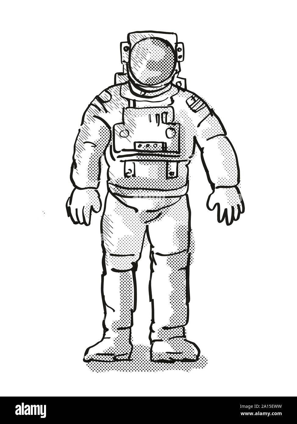 Vintage astronaut Cut Out Stock Images & Pictures - Alamy