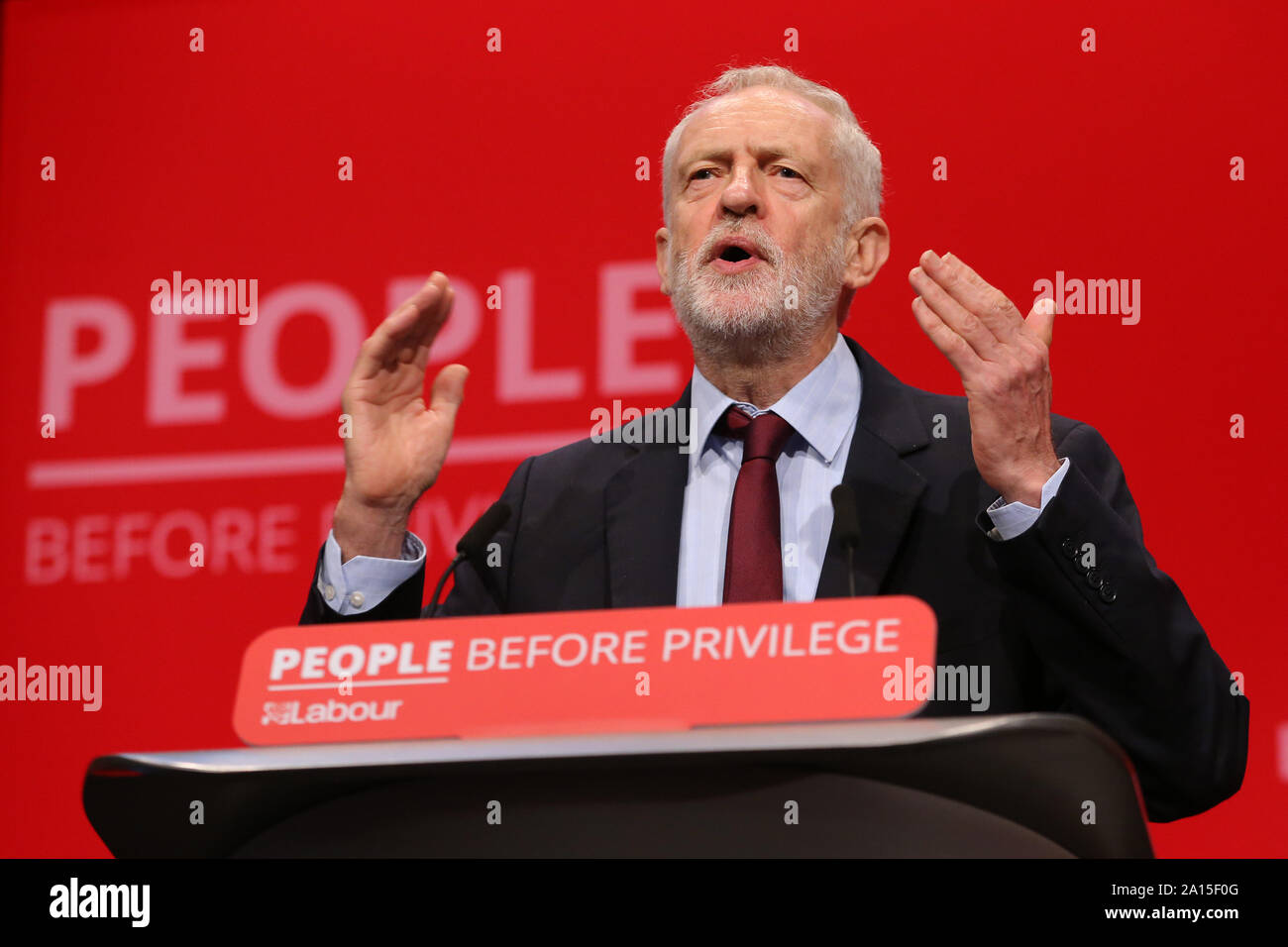 JEREMY CORBYN, 2019 Stock Photo