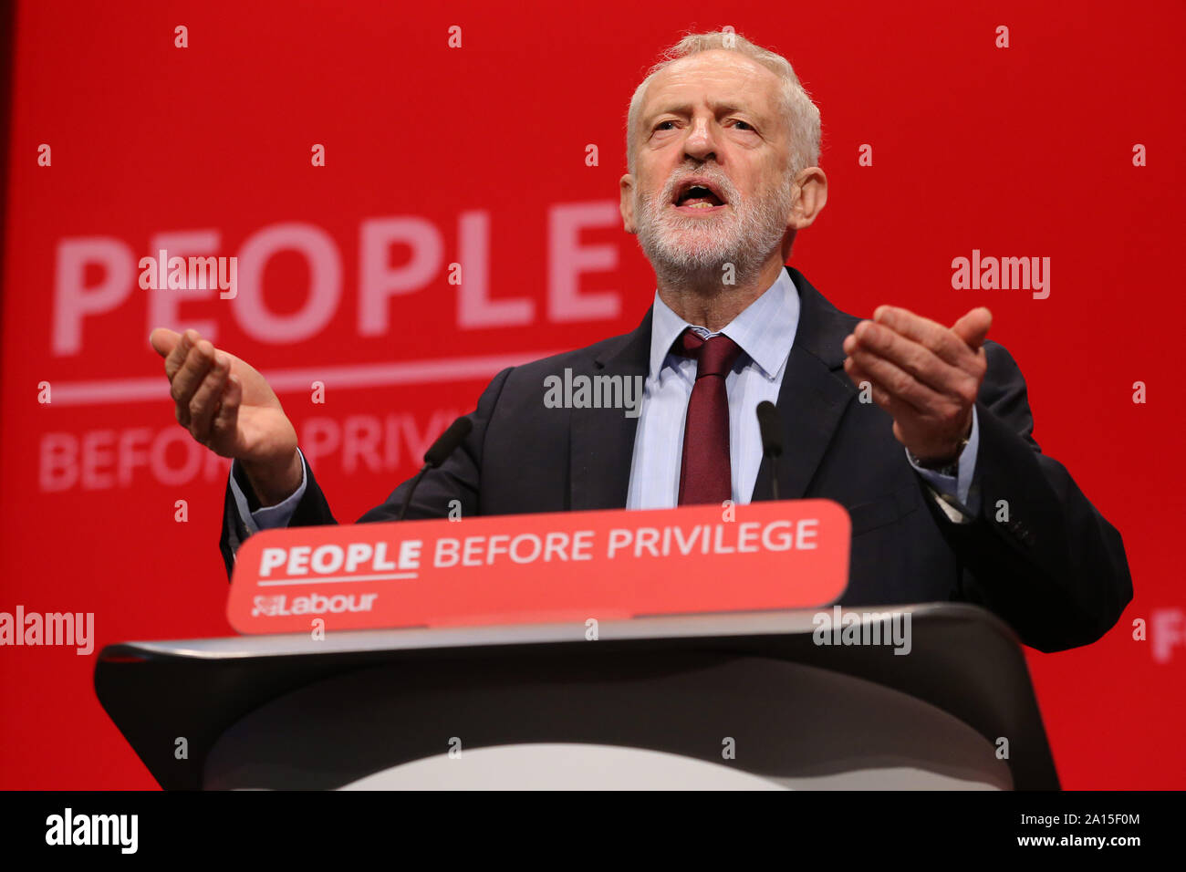 JEREMY CORBYN, 2019 Stock Photo