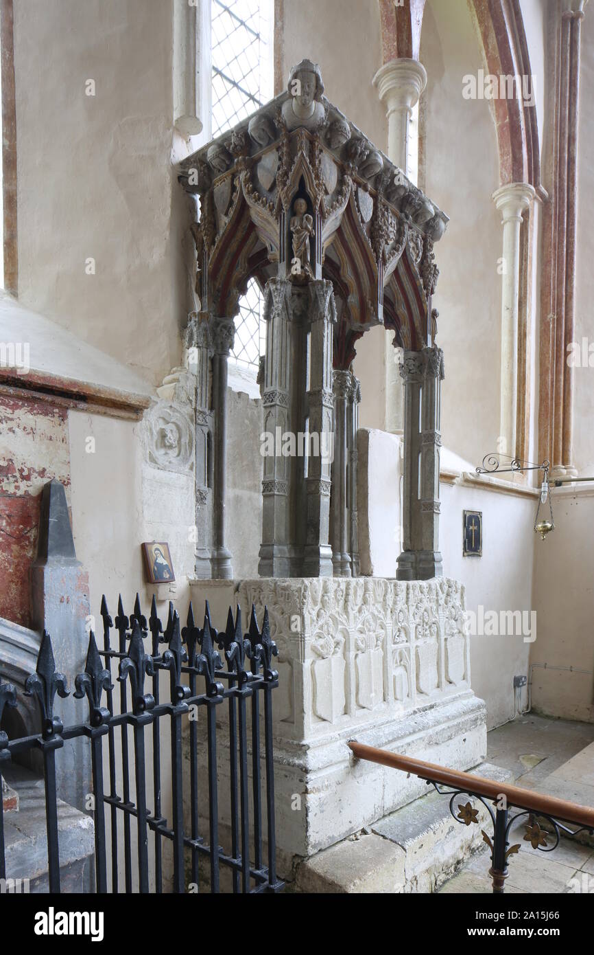 Stanton Harcourt, St Michael's Church, Early FourteenthCentury Shrine