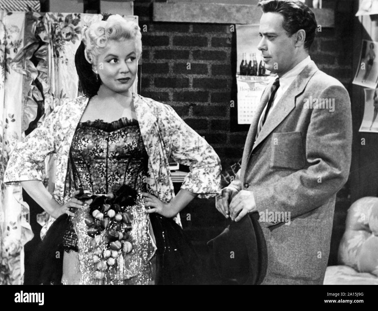 INDESTRUCTIBLE MAN 1956 Allied Artists film with Peggy Maley and Ross