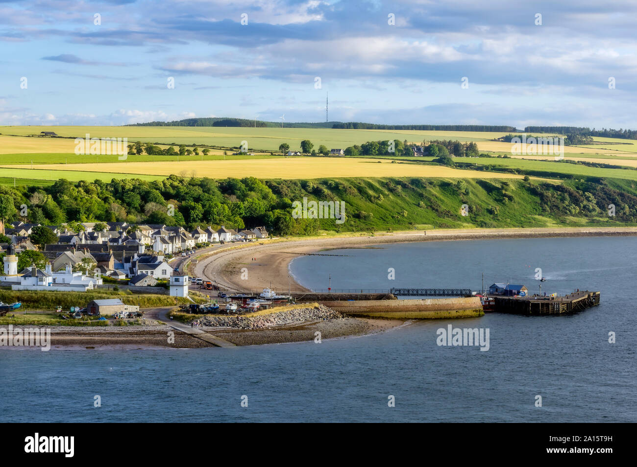 United Kingdom, Scotland, Invergordon Stock Photo