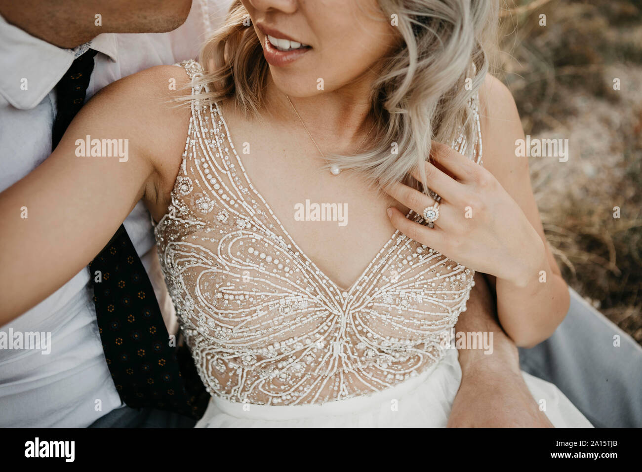 Asian bride close up hi-res stock photography and images - Alamy