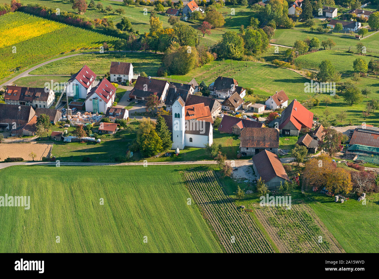 Village Architecture Of Rural Germany High Resolution Stock Photography ...