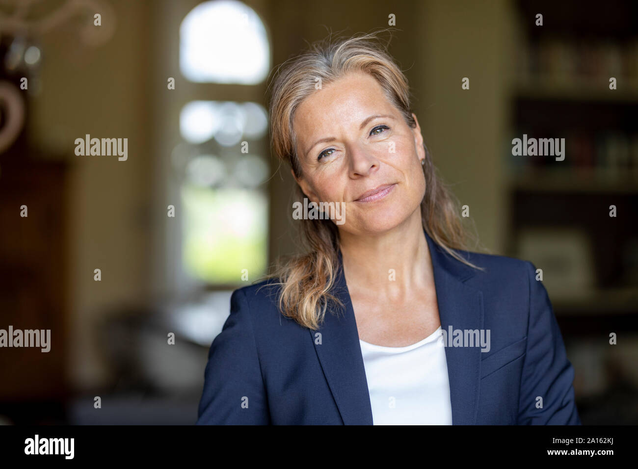 Portrait of mature businesswoman Stock Photo