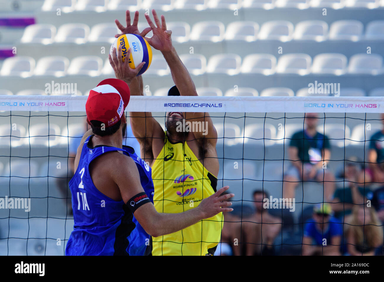 The Two Airmen Made Their Debut At The Foro Italico Beating