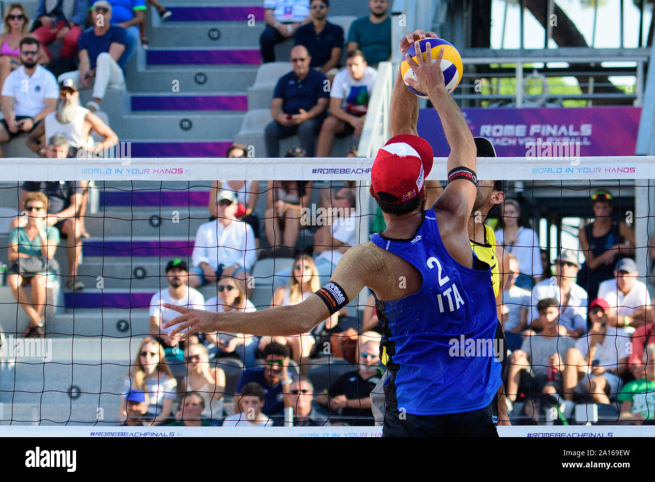 The Two Airmen Made Their Debut At The Foro Italico Beating