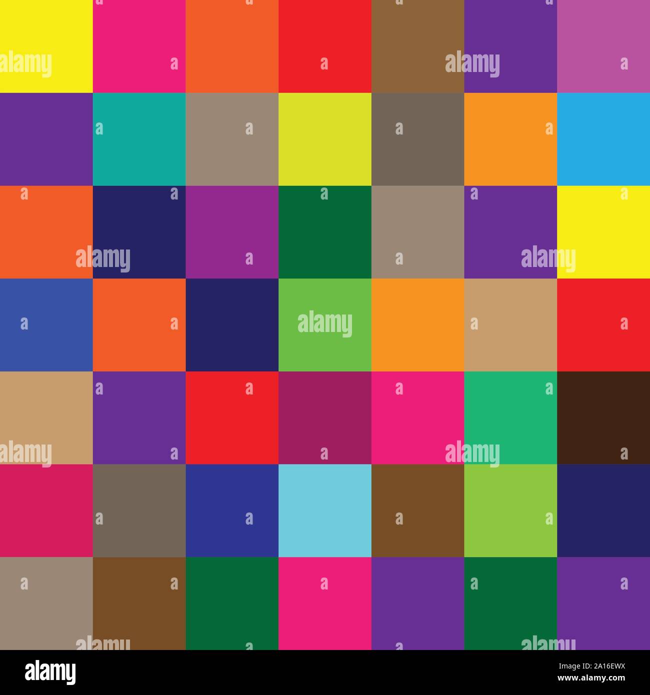 Seamless colour blocks grid pattern hi-res stock photography and images ...