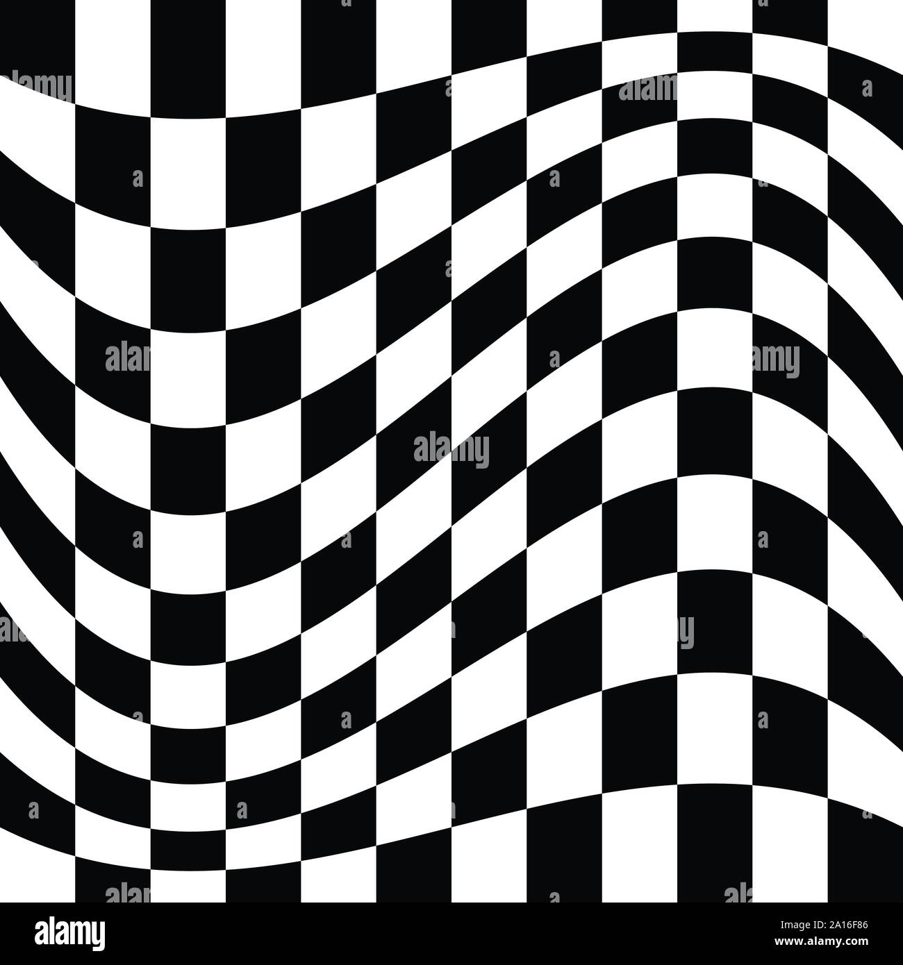 Oscillation, ripple, squeeze warp. Curve, camber element. Wavy, waving ...