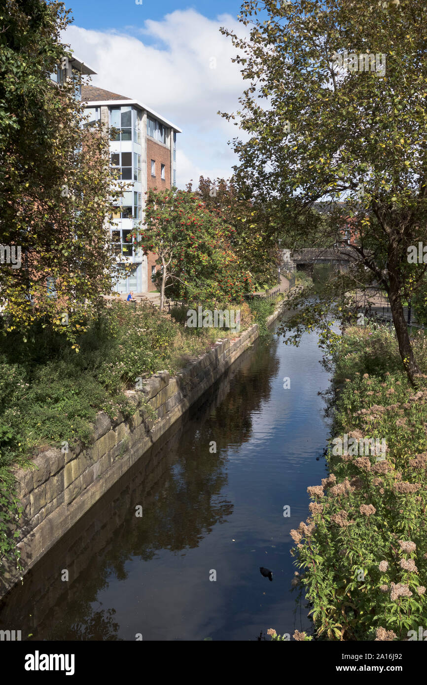 dh Canals CARDIFF WALES Tyndall Street Industrial Estate canal modern