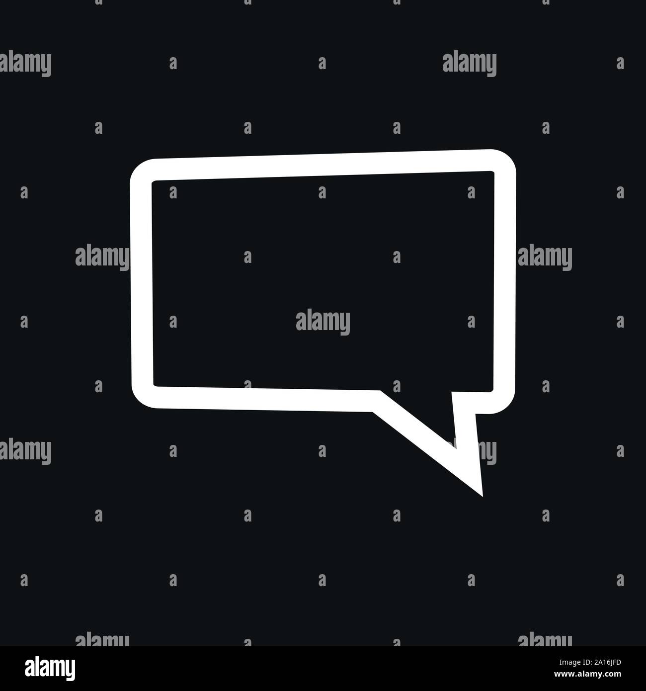 Speech bubble icons on background. Vector illustration Stock Vector ...