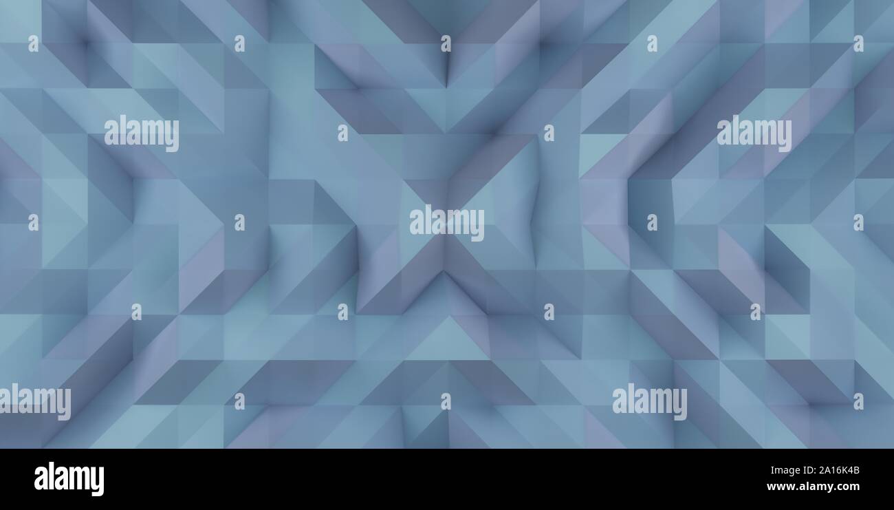 Blue Abstract Triangle Background Illustration Texture Stock Photo - Alamy