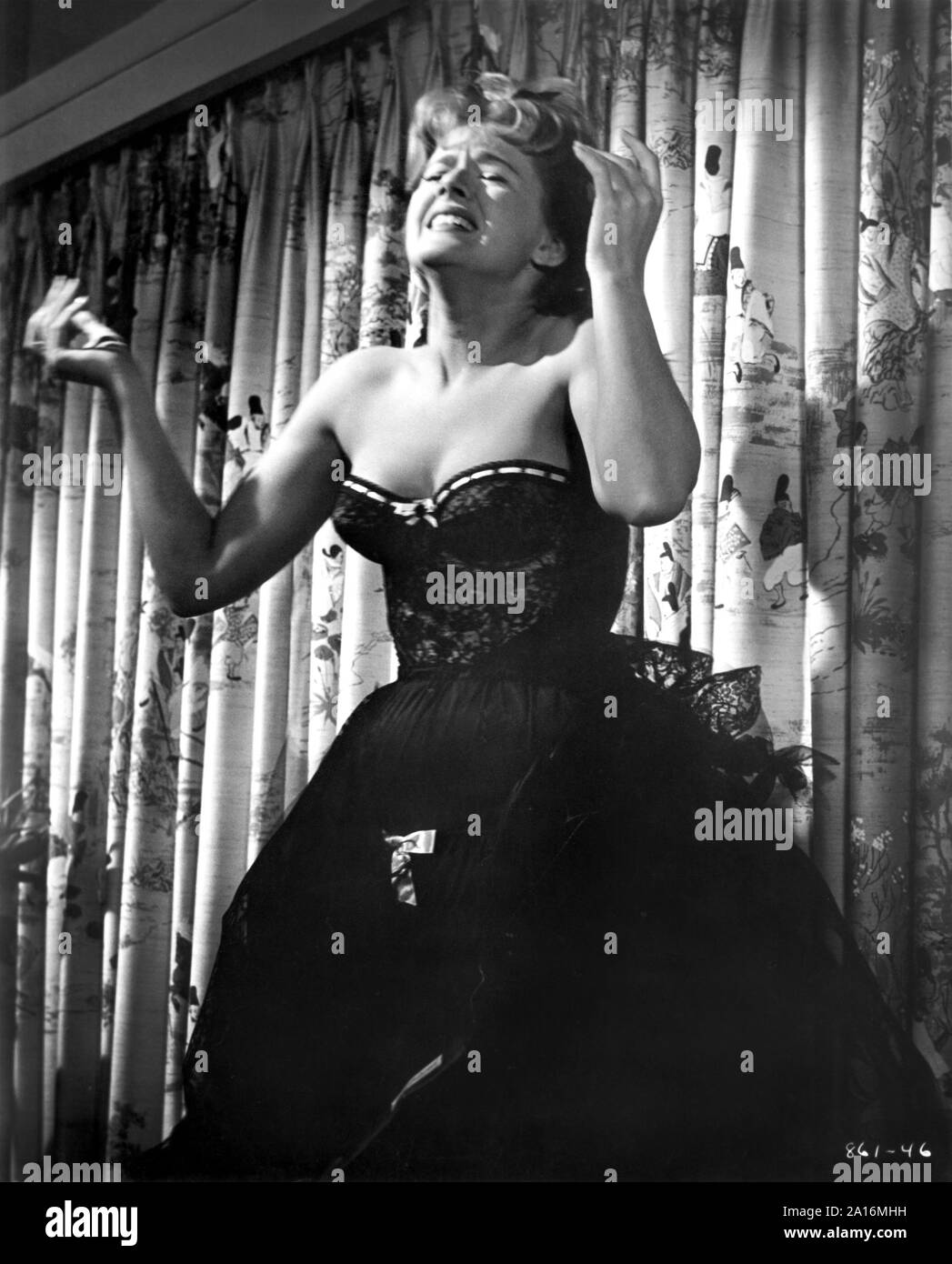Connie Stevens, on-set of the Film, 'Susan Slade', Warner Bros., 1961 Stock Photo