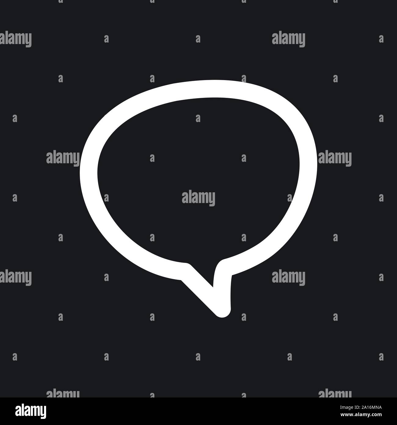 Speech bubble icons on background. Vector illustration Stock Vector ...